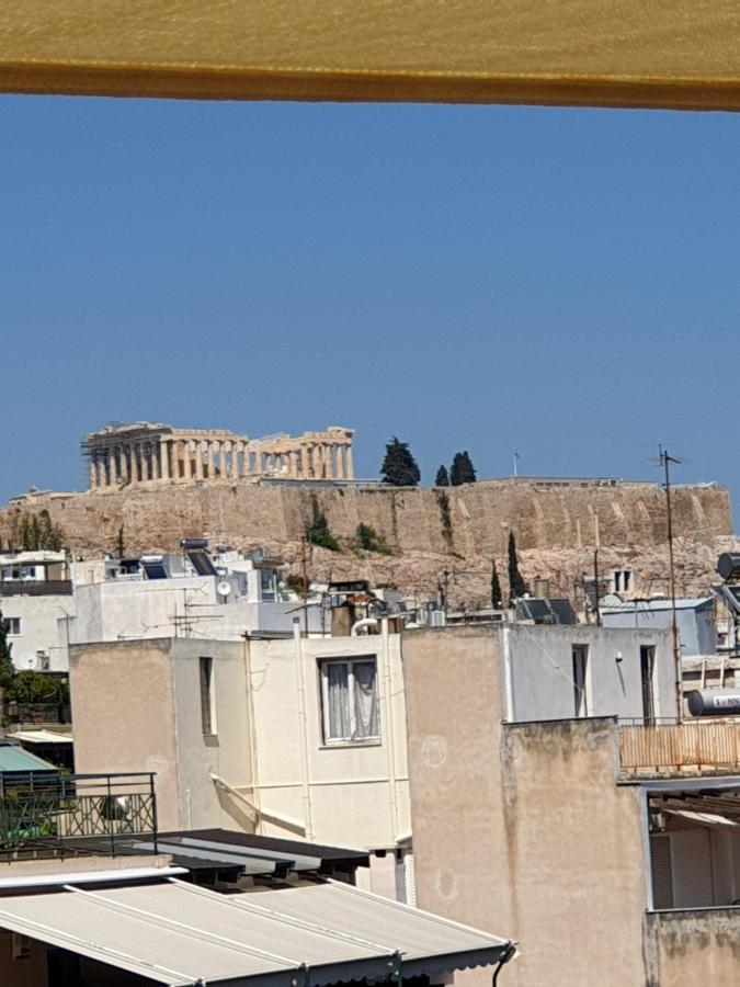Апартаменты Renovated Studio With Roof Garden Access, 15 M Walk To Acropolis Афины Экстерьер фото